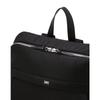 Daks Black Leather Backpack With Logo Decoration Dbba6f101bk