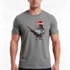 Christmas Pheasant with Christmas hat  Festive pheasants  game birdChristmas Pheasant art TShirt Summer Casual Cotton Tee