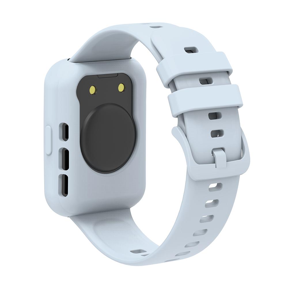 Silikonstropp + beskyttelsesveske for Huawei Watch Fit 2 Fit2 Armbånd Smart Watch Band