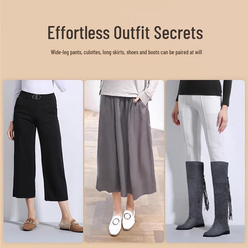 Velvet Self-Heating Women's Fleece-Lined High-Waisted Slim Leggings