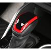 Red&black Car Gear Shift Knob Cover Trim For Toyota RAV4 -2025