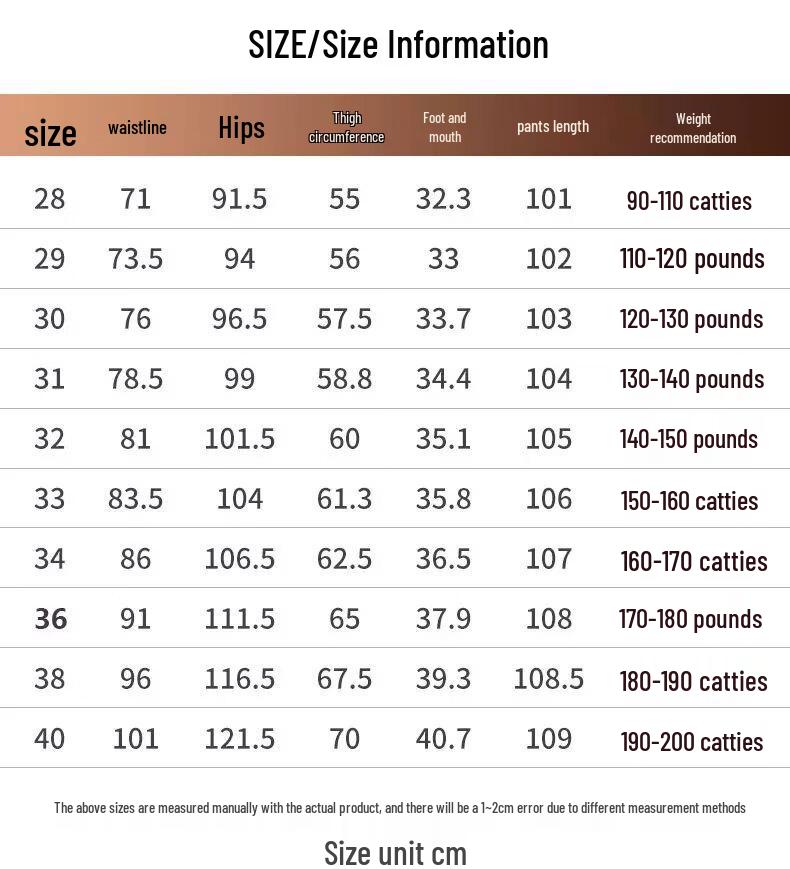 LOTTUS Men's Slim Fit Straight Leg Stretch Jeans