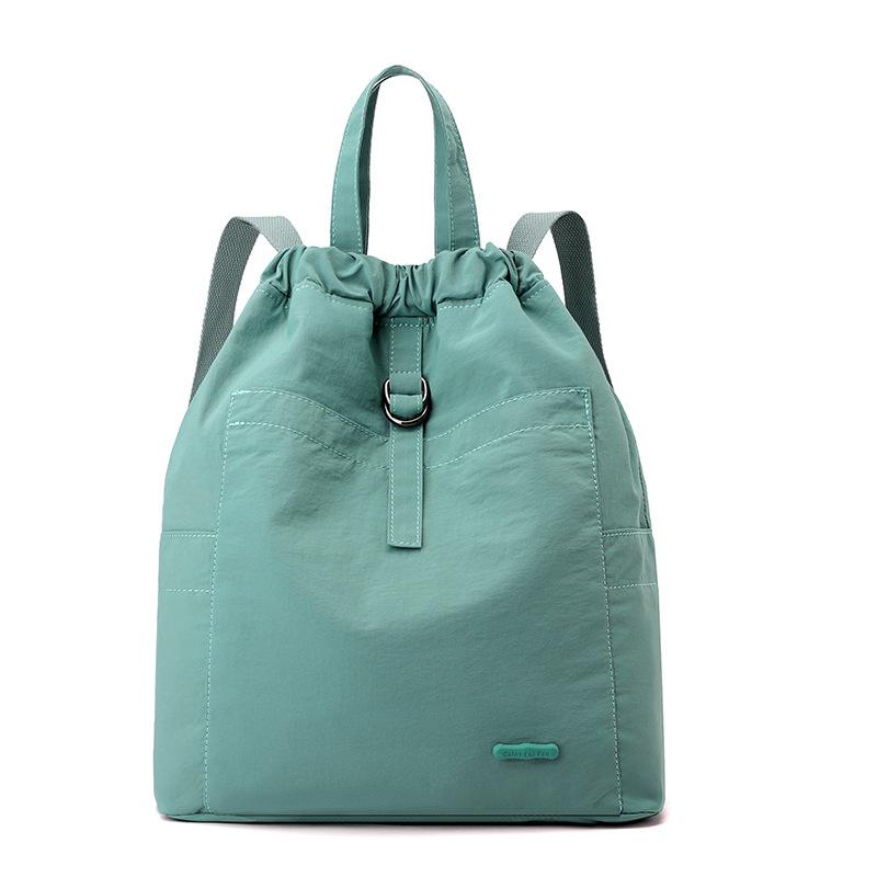 New Fashionable and Versatile Women's Casual Large-capacity Light Commuting Nylon Backpack Women