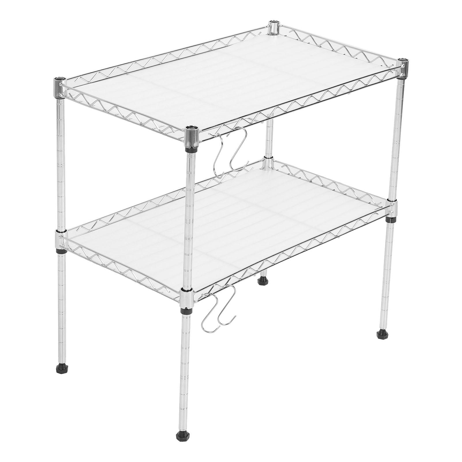 

Подставка для микроволновой печи, двухуровневая, регулируемая, многофункциональная, настольная, подставка для микроволновой печи