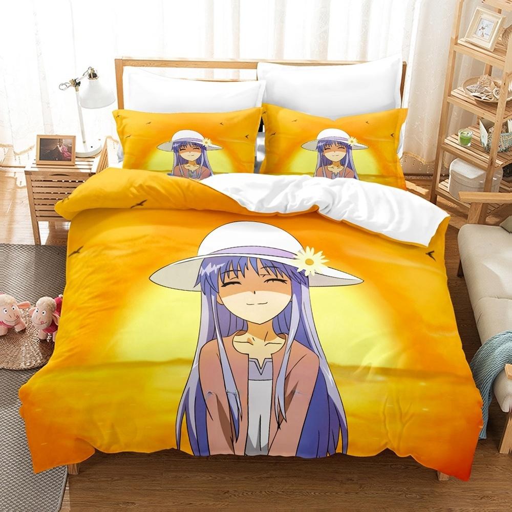 3D Printed Anime A Certain Magical Index Bedding Set Single Twin Full Queen King Size Bed Set Adult Kid Bedroom Duvetcover Sets