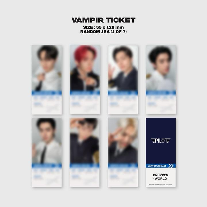 ENHYPEN World Coupon Card Collection PILOT Basic ver.