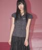 NOFFICIALNOFFICE Ribbon Tie Rose Puff Shirt Charcoal