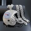 New England Patriots Footballhelm Legierung Anhänger