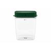 Cielob Automatic Vacuum Canister, Square, Food Storage Container (2.5L, Green)