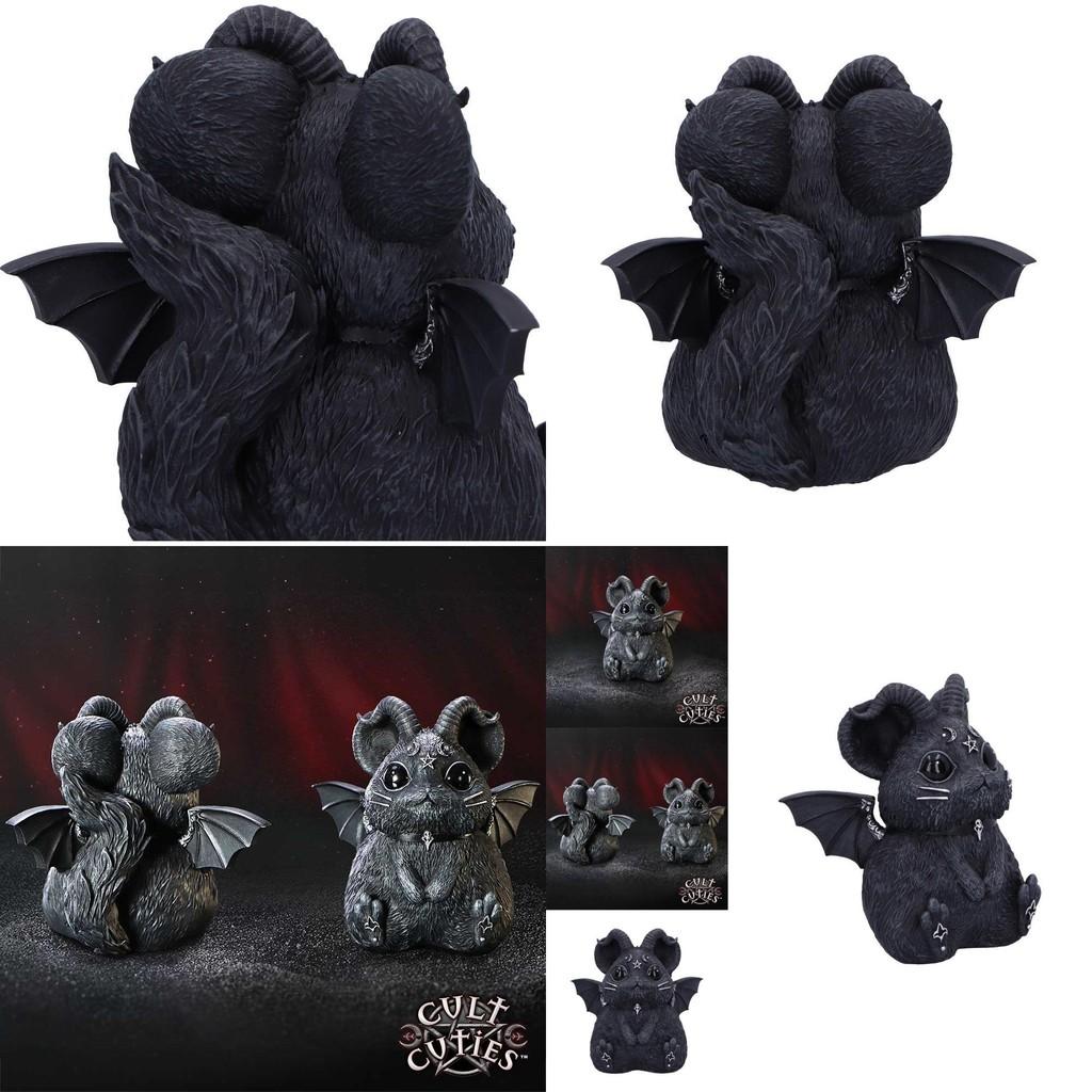 Einzigartige Gothic Totoro Harzfigur Heimdeko Perfekt für Halloween und alle Anlässe