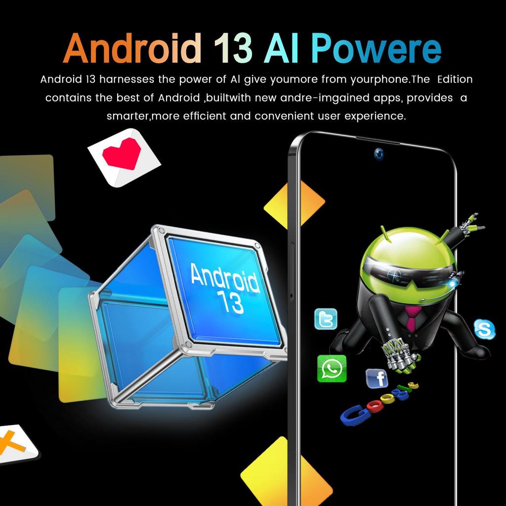 Smartphone S25 Ultra+: 16 Go de RAM, 512 Go de stockage, Android, Écran de 7,3 pouces