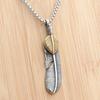 European and American Animal Eagle Feather Pendant Personalized Punk Retro Trendy Men Feather Pendant