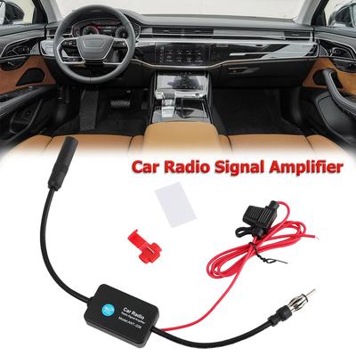 Practical FM Signal Amplifier Anti-interference Car Antenna Radio FM Booster Amp Automobile Parts For 12V Car Radio Universal