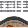 4Pcs Air Fryer Silicone Magnets Buckles Heat Resistant Fix Parchment Paper Liner Avoid Burning Universal for All Air Fryers Reusable Kitchen Gadgets