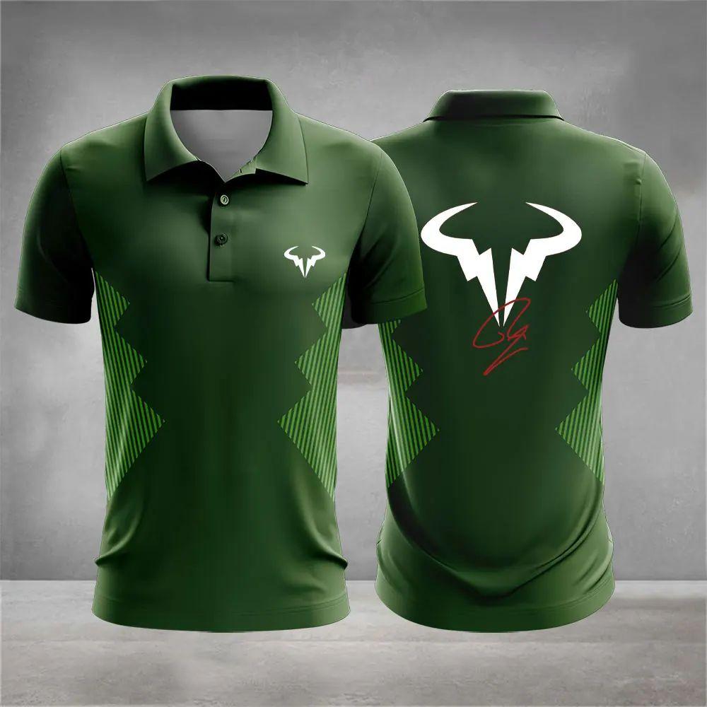 Das Sommer-POLO-Shirt Ist Ein Lässiges Modisches Bequemes Weiches Und Atmungsaktives Mit 3D-Muster Bedrucktes