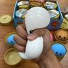 Großer Knödel-Stressball mit Dampfgarer, Bunter Quetsch-Brötchen-Sensorik-Spielzeug zur Angstbewältigung, Knetkugel zum Ausdrücken für Erwachsene & Kinder