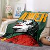 1pc Joker Flannel Throw Blanket - HD Printed Lightweight Soft Warm All-Season Blanket for Sofa, Bed, Travel, Camping 177