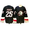 Herren Retro Besticktes Eishockey Trikot 26 Sabres Team Stil Baumwollmischung Trainingsuniform Erwachsener Herbstsaison