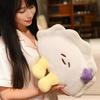 Cute Dumpling Plush Toy Cushion - Jiaozi Doll for Girls