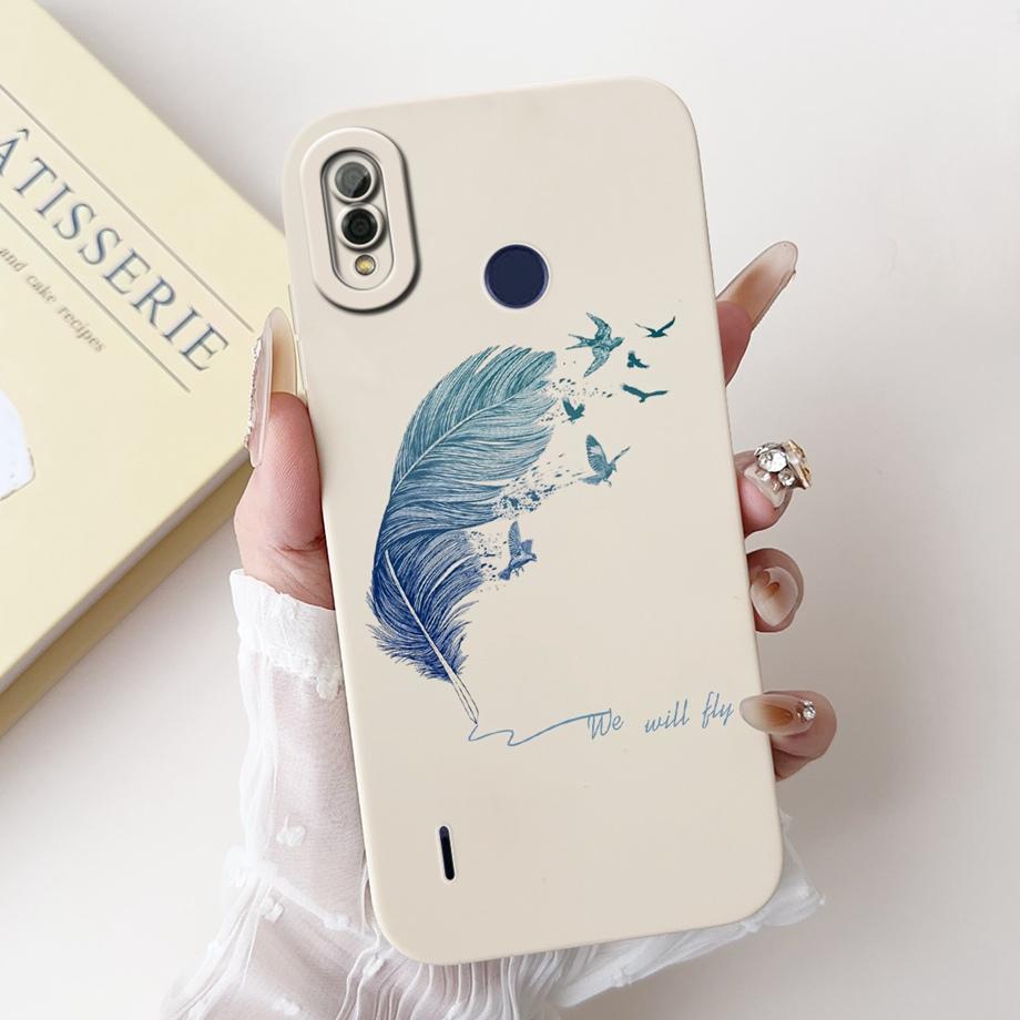 Moon Night Gothic Style Phone Case For Itel P33 Plus P33+ Back Cover Soft Silicone Bumper Coque ITELP33 P 33 Capa