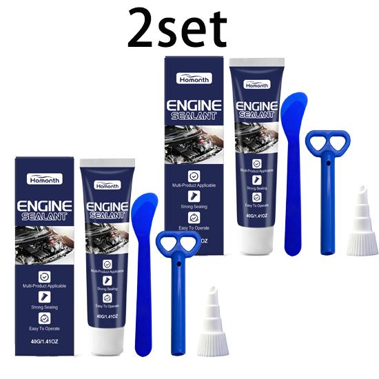 Homonth engine sealant universal waterproof, quick-drying and low-odor engine maintenance for automobiles and motorcycles 1set