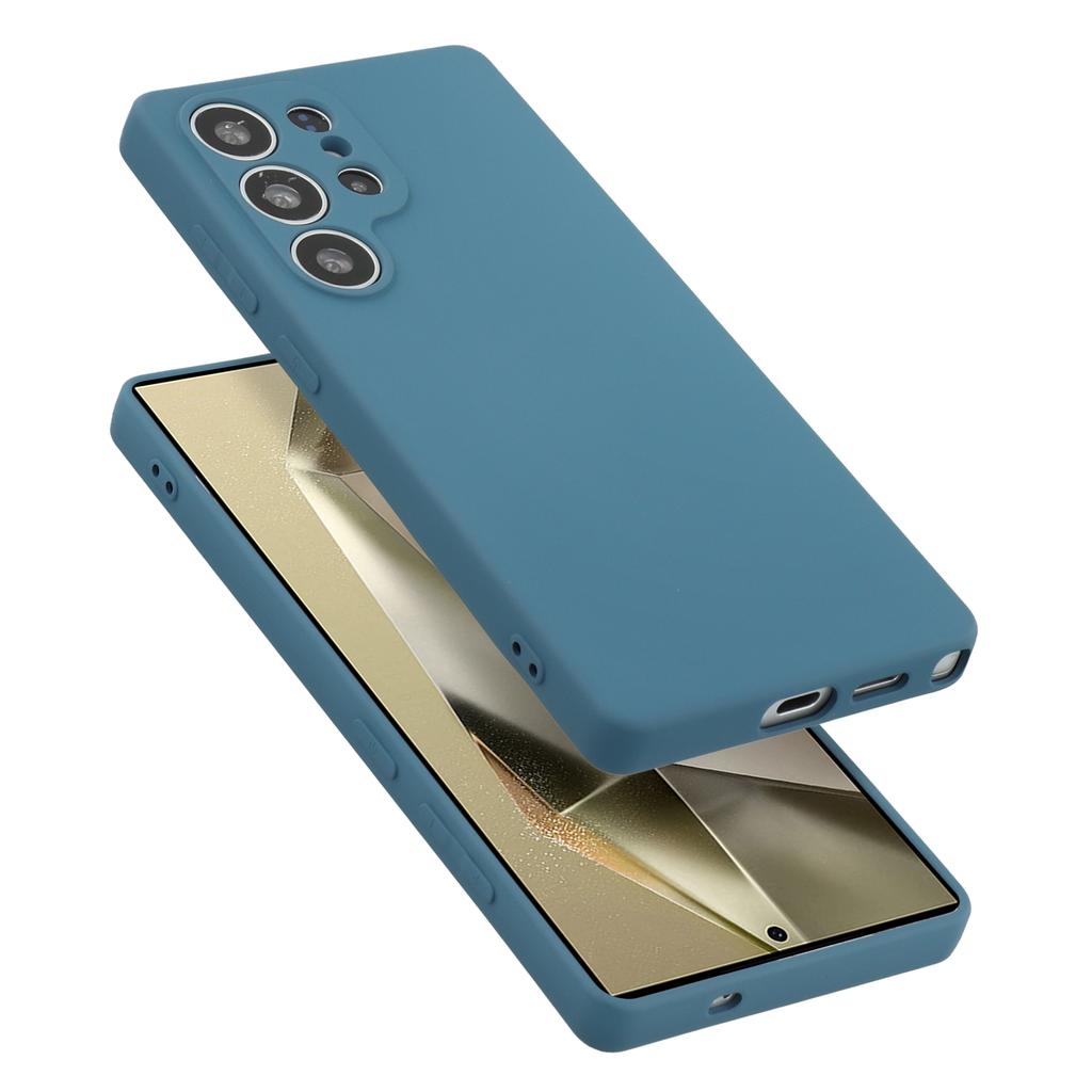 Etui na Samsung Galaxy S25 Ultra, Tylna część z TPU, Miękkie, Odporne na zarysowania, Wyściółka z włókna, Pokrowiec na telefon