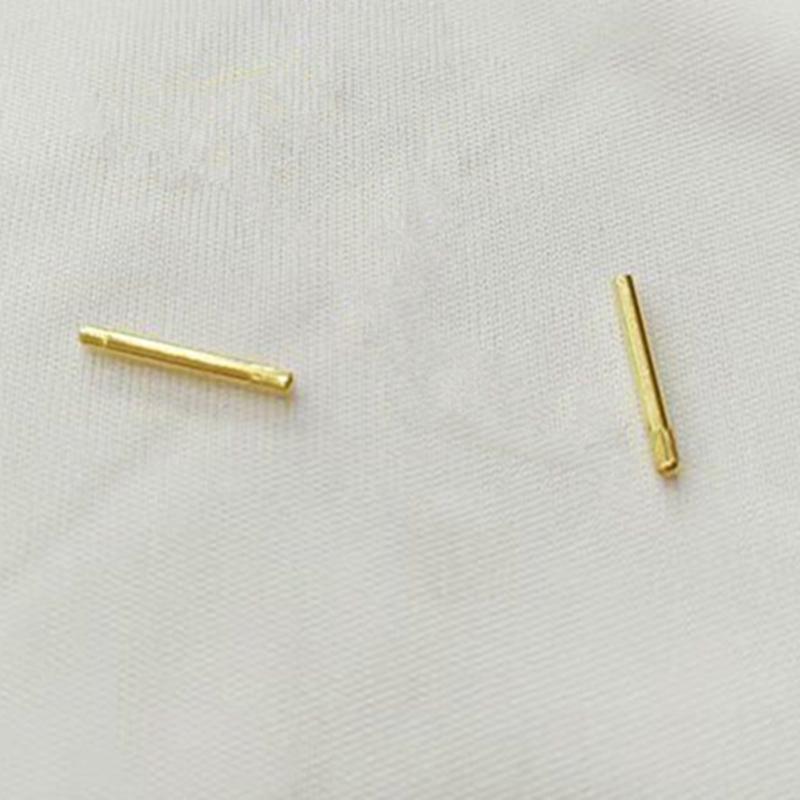 2pcs Gold/Silver Hinge Pins For Dupont L2 / Ligne 2 Lighter Top Cover Body Connecting DIY Repair Part Replace Accessories
