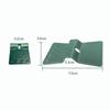 UV-treated Privacy Screen Clips for Garden Greenhouses, Poultry Netting Clips, Winter-resistant, Easy To Use - Green (50 Pieces)