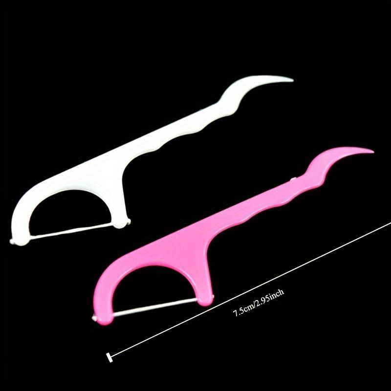 25/50pcsDental Flosser Interdental Brush Clean Teeth Stick Toothpicks Floss Pick Oral Hygiene Tooth Dental Floss Oral Deep Clean