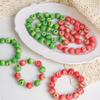 5Pcs Realistic Fruit Miniature 3D Apple Resin for Handmade DIY Bracelet Necklace Loose Bead Cute Girl Pendant Charm Accessories