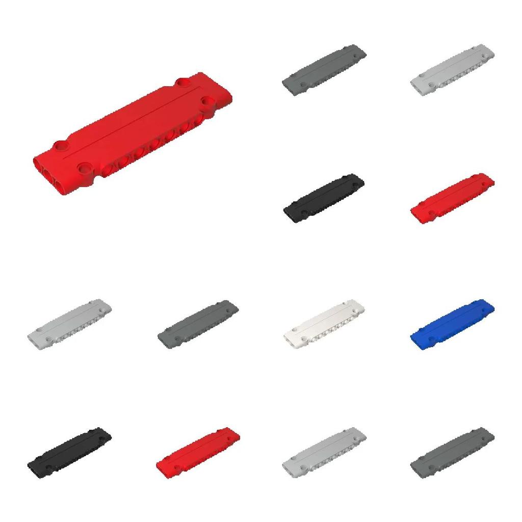 10pcs Puzzle Particle 15458 Panel Plate 3x11x1 Building Blocks Kit High-Tech Board Bricks Toy Children Gifts Dropshipping