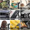 Handheld Outdoor Fan – Strong Wind Portable Camping Fan, Multi-Purpose Blower for Vacuuming, Hiking, Camping & Travel