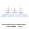 European Three-Tier Dessert Stand: Elegant Fruit Plate and Cake Display for Afternoon Tea