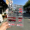 FOR HONDA MUGEN TYPE R VTEC Reflective Motorcycle Stickers Waterproof Vinyl Decals for Motorbike Helmet Fuel Tank Bike