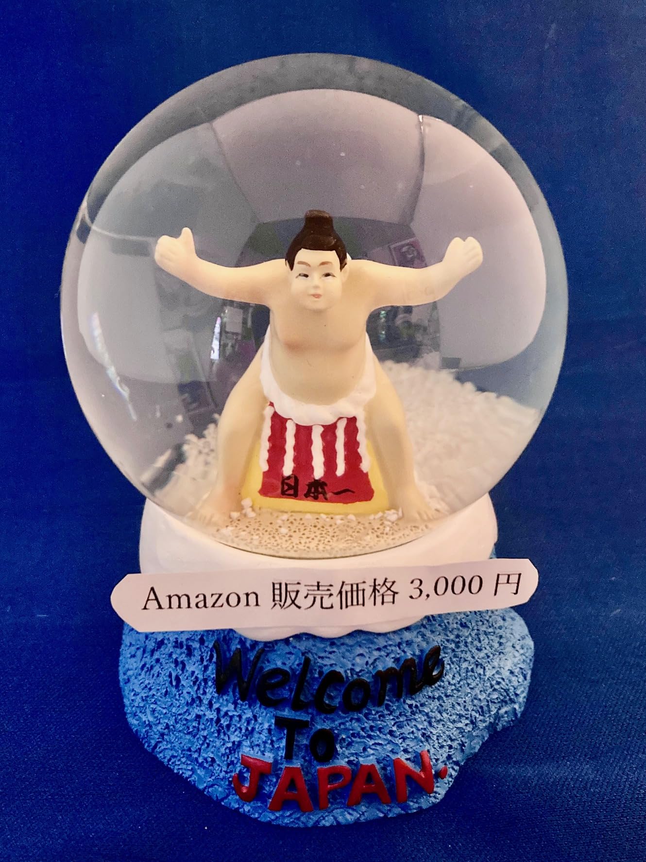 

New Welcome to Yokozuna Smo Dome Snow Dome JAPAN. (Shiranui type) синий