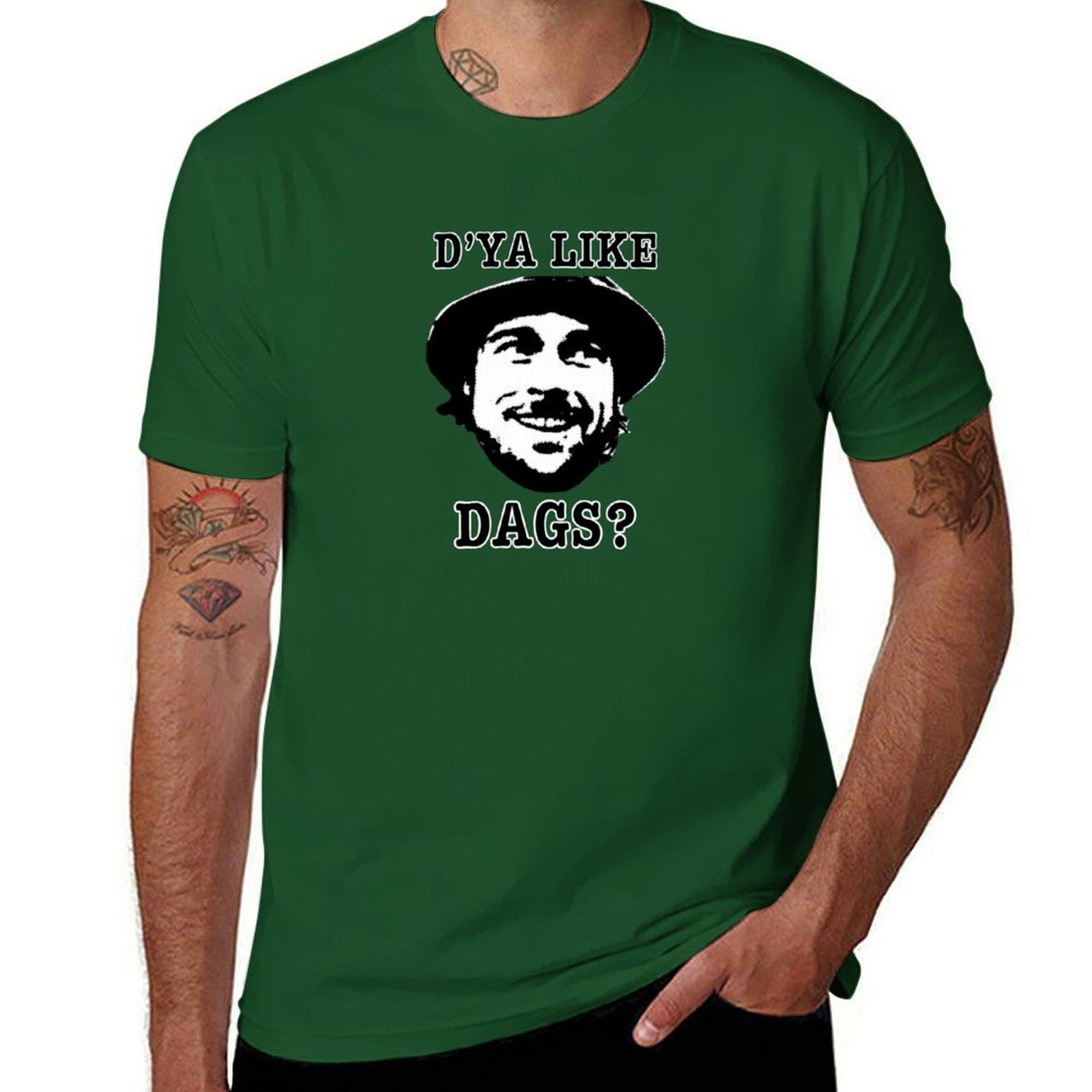 

DYA Like Dags Tshirt hippie clothes blanks summer clothes t shirt for men 4XL