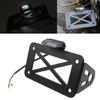 Easy to Install Side License Plate Bracket Sturdy Design Accessories for Vintage Motorcycle, Compliant with Traffic Laws