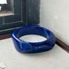 Retro Macaron Color Bangle: Stylish Women's Fashion Bracelet with Unique Niche Design