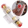 2pcs Fuse Holder Car Audio AGU Fuse Holder Car Audio Fuse Holder Car Audio with 60A Fuse Replacement