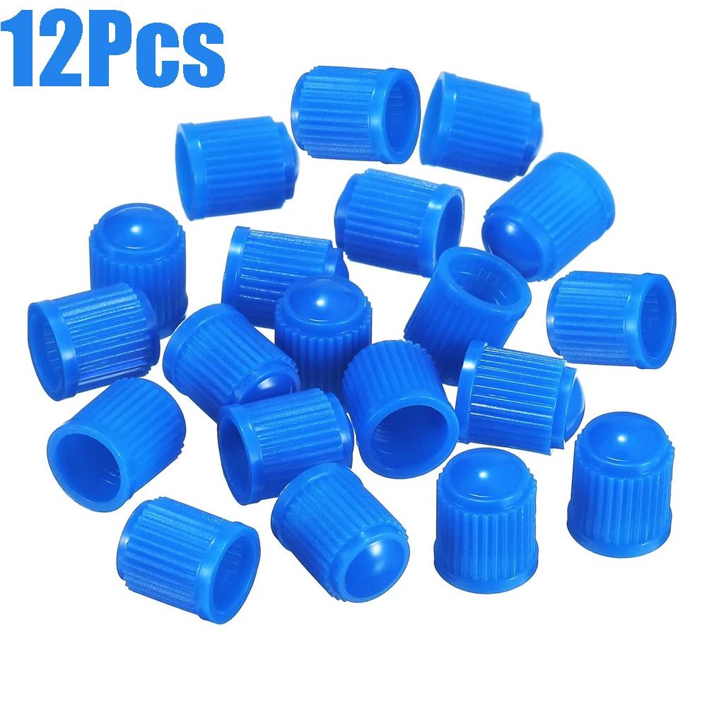 Tyre Valve Dust Caps Valve Stem Covers Plastic Tire Caps With O Rubber Ring For Car, Motorbike, Trucks, Bicycle Airtight Seal
