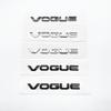 3D ABS Letters VOQUE Car Sticker Rear Tail Trunk Sticker Car Rear Emblem Sticker for RANGE ROVER P250 P300 Styling Accessories