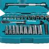 Coffret à cliquet - MAKITA - B-65567 - 34 pièces - Acier