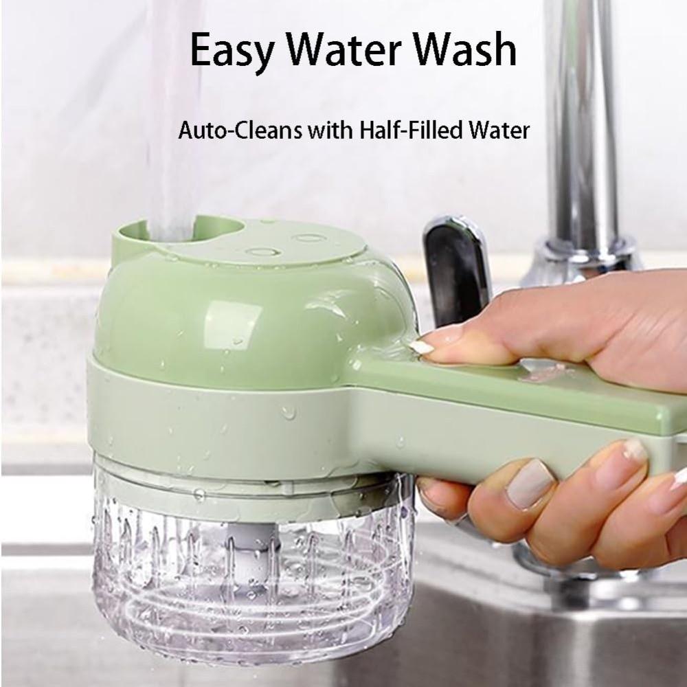 Stainless Steel Slice Ease Electric Chopper Meat Grinder Machine Cooking Accessories