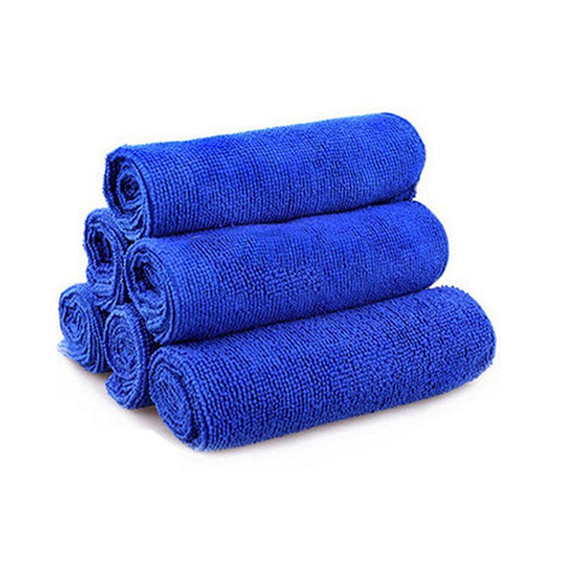 

5Pcs Microfiber Towels Suede Cloths Auto Car Motorcycle Cleaning Wash Water Absorbent Towel Car Cleaning Tool 30x30cm 30x70cm 5Pcs