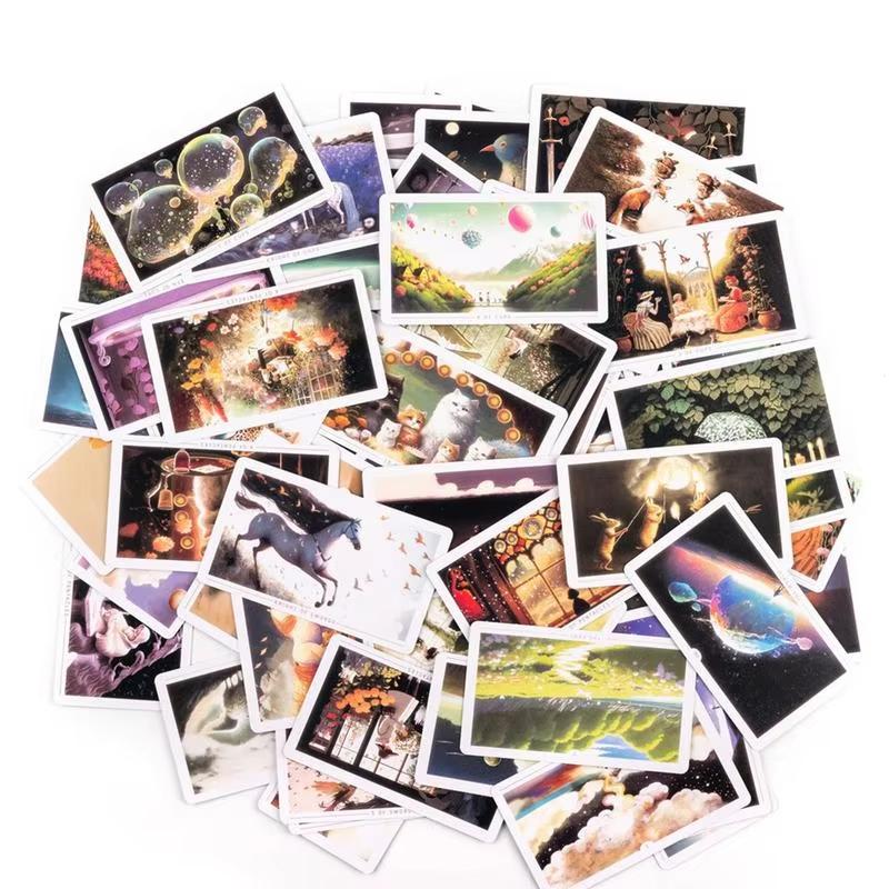 Hot Selling Heartscape Tarot Leisure Entertainment Card Family Gathering Divination Deck Tarot Board Playing Card Game