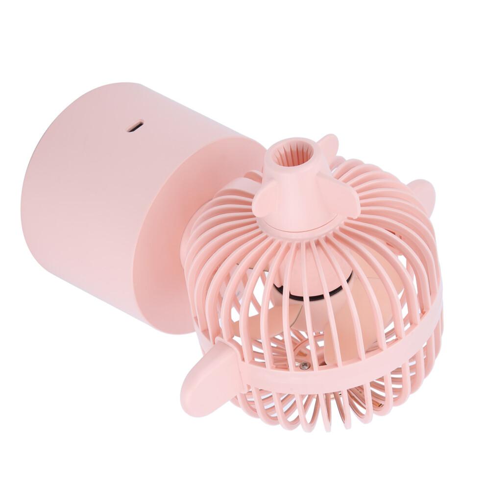 Mini Cooling Fan With Powerful Airflow, Folding Desk Fan Design For Home And Office, USB Rechargeable Battery Operated Handheld Fan With Adjustable Sp