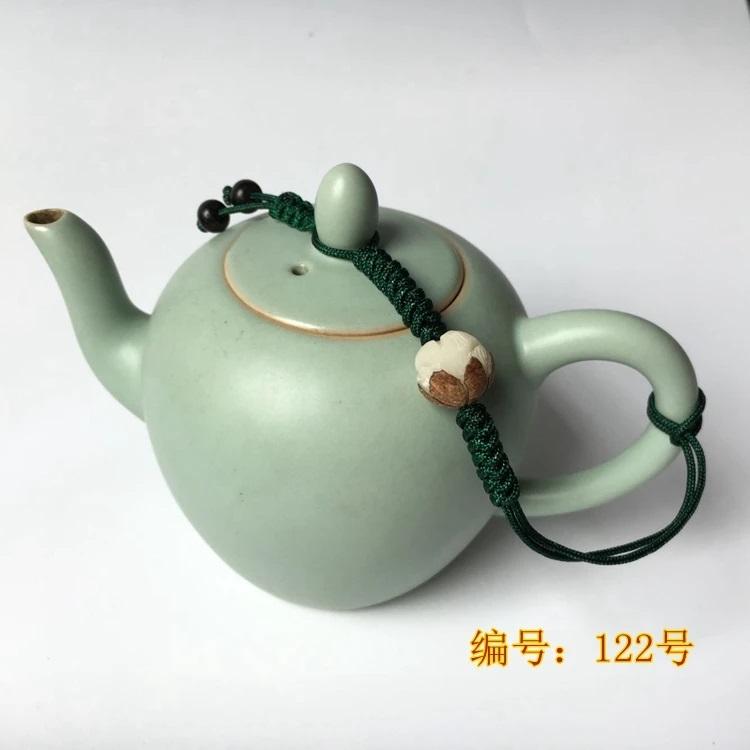 Chinese Single-use Teapot Rope Natural Bodhi Root Lotus Handmade Purple Sand Teacup Full Handmade