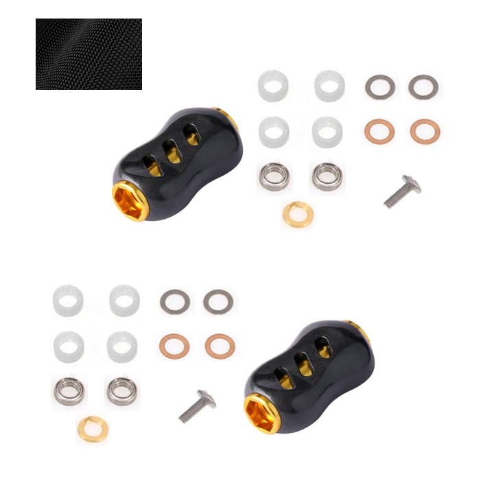 

Reel handle knob set of 2 reel parts Daiwa Shimano carbon