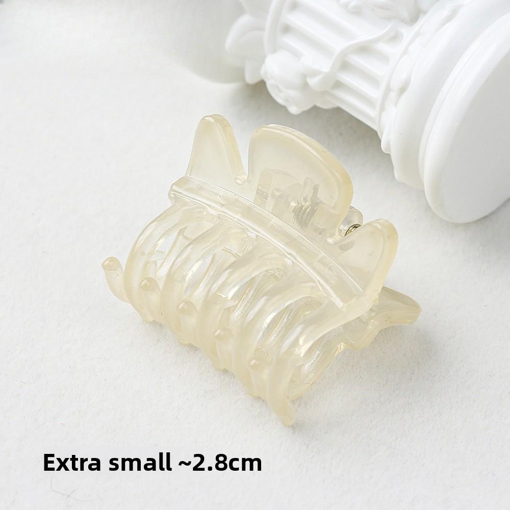 Mini Hair Grab Trend High Ponytail Grab Clip Braided Hair Side Clip Simple Matte Glossy Top Clip