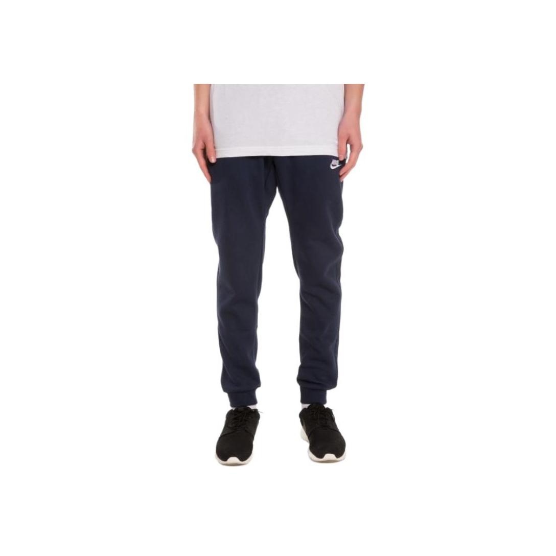 

Nike Solid Logo Slim Fit Tapered Knit Sports Pants Men bottoms 804408-451 L